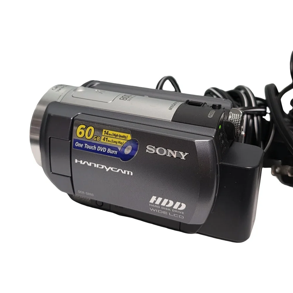 Sony Handycam DCR-SR80 Silver 60 GB Hard Drive Digital Handheld Camera Camcorder